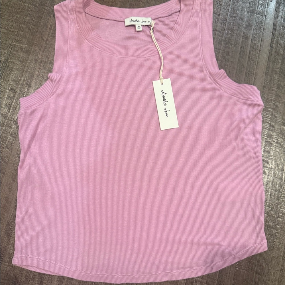 Another Love Light Pink Crop Top